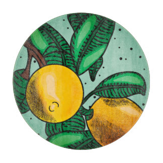 Lovely Lemons Cutting Board