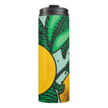 Lovely Lemons Thermal Tumbler