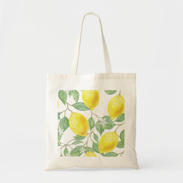 Lovely Lemons Tote Bag (Front)