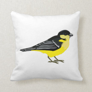 Lovely Lesser Goldfinch Cushion