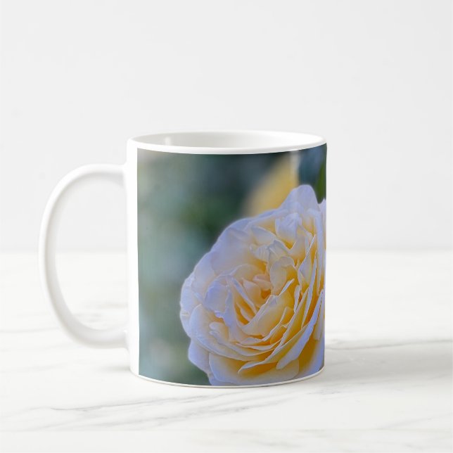 Lovely Light Yellow Roses  Coffee Mug (Left)