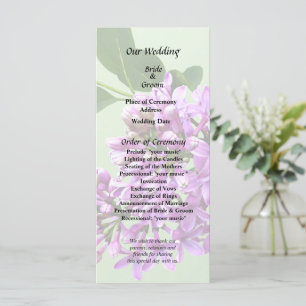 Lovely Lilacs Programme