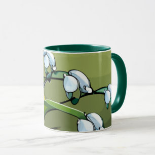 Lovely Lily: Delicate Dance of Springtime Serenity Mug