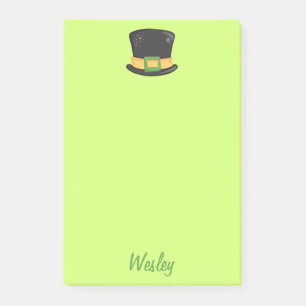 Lovely lime St. Patrick's Day Post-it Notes