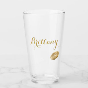 Lovely Lips Personalise Glass
