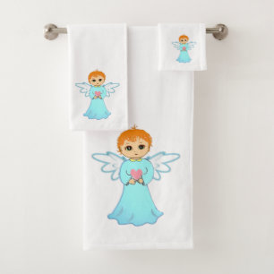 Lovely Little Angel Bath Towel Set