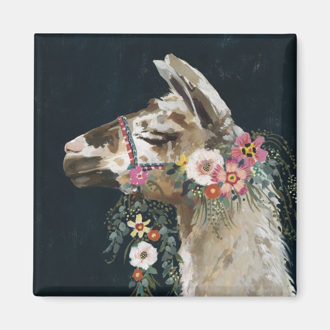 Lovely Llama Magnet (Front)