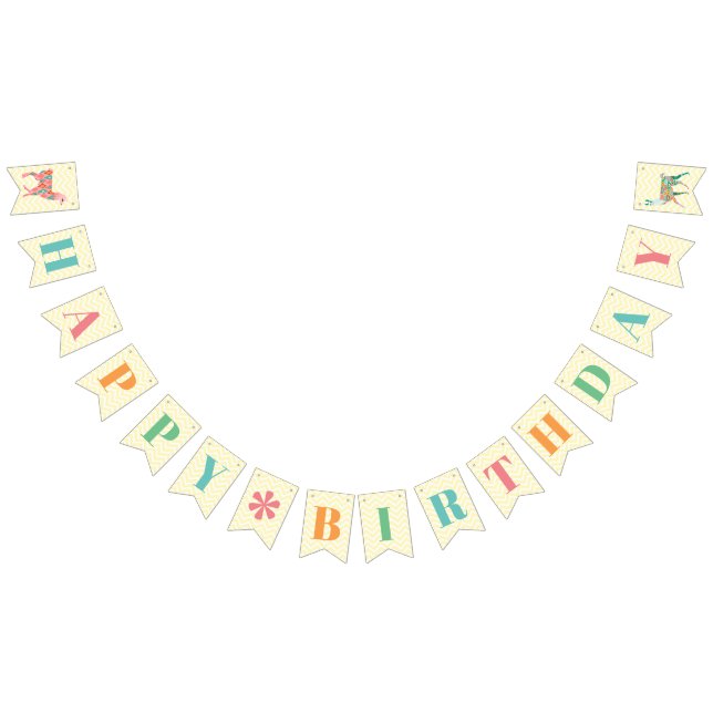 Lovely Llamas Happy Birthday Banner (All)
