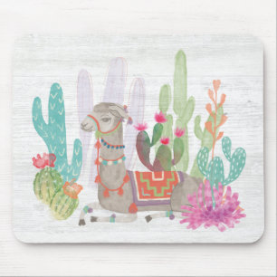 Lovely Llamas I Mouse Mat