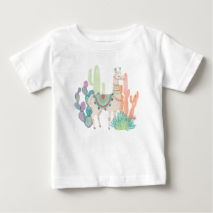 Lovely Llamas II Baby T-Shirt