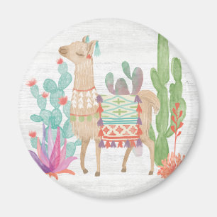 Lovely Llamas IV Magnet