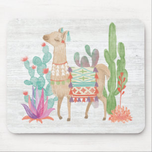 Lovely Llamas IV Mouse Mat