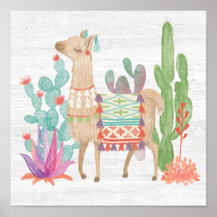 Lovely Llamas IV Poster