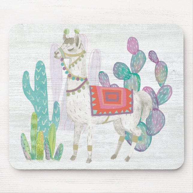 Lovely Llamas V Mouse Mat (Front)