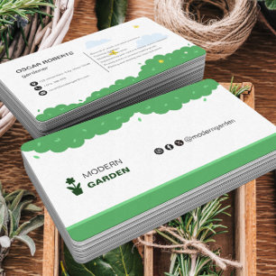 Lovely Local Garden Yard Services Maintenance  Business Card