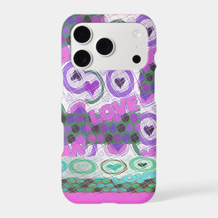 Lovely Love Heart Motif Art Print