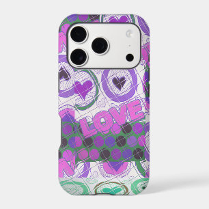 Lovely Love Heart Motif Art Print