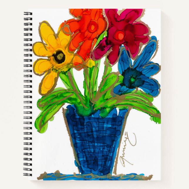 Lovely Lovitude Journal "Splash" (Front)