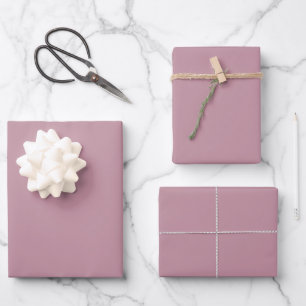 Lovely Mauve - Pink Wrapping Paper Sheets