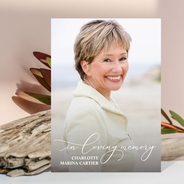 Lovely Memory Photo Folded Program Programme (Creator Uploaded)