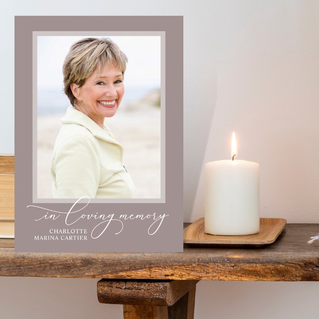 Lovely Memory Photo Folded Program Programme (Creator Uploaded)