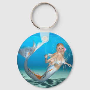 Lovely Mermaid Key Ring