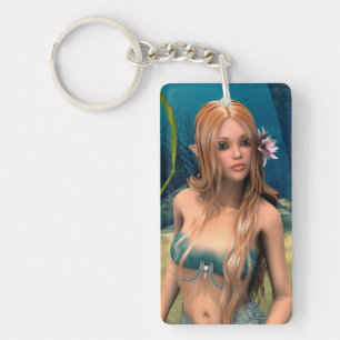 Lovely Mermaid Key Ring