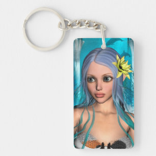 Lovely Mermaid Key Ring