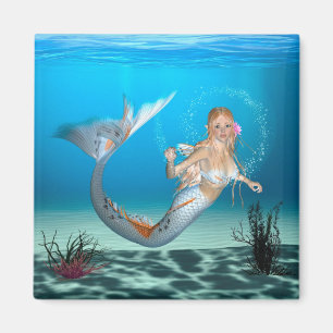 Lovely Mermaid Magnet