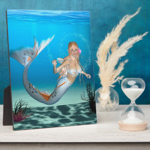 Lovely Mermaid Plaque