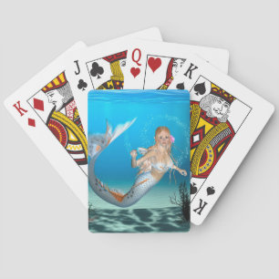 Lovely Mermaid Playing Cards