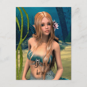 Lovely Mermaid Postcard