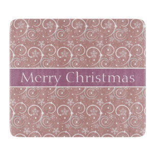 Lovely Merry Christmas Cutting Board