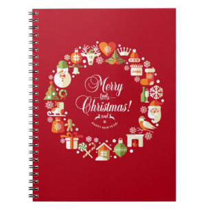Lovely Merry Little Christmas    Notebook