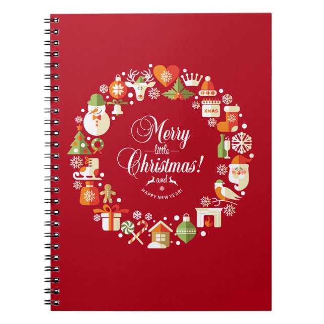 Lovely Merry Little Christmas |  Notebook (Front)