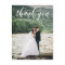 Lovely Modern Calligraphy Wedding Thank You