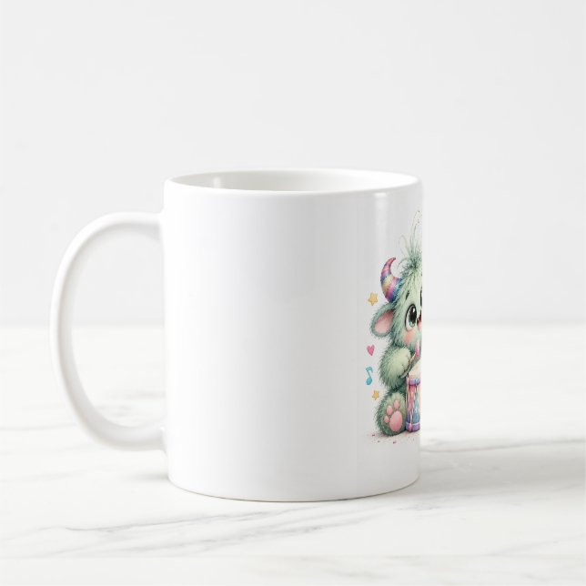 Lovely Monsters Kids' Mug (Left)