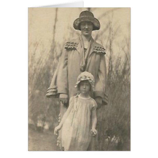 Lovely Mother and daughter Card