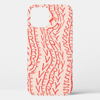 Lovely motivational inscription: you are very spec iPhone 12 case