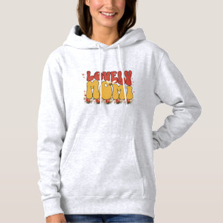 Lovely Mum , mother day ,Floral desing Hoodie