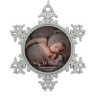 Lovely My First Christmas Newborn Baby Photo