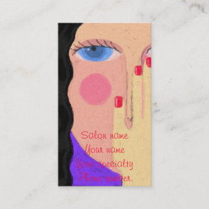 Lovely Nail Tech Business Card