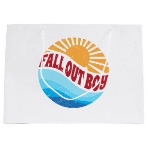 Lovely Name Flowers Fall Out Proud Classic Styles Large Gift Bag