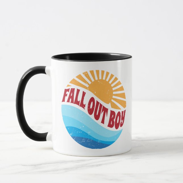 Lovely Name Flowers Fall Out Proud Classic Styles Mug (Left)