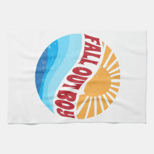 Lovely Name Flowers Fall Out Proud Classic Styles Tea Towel