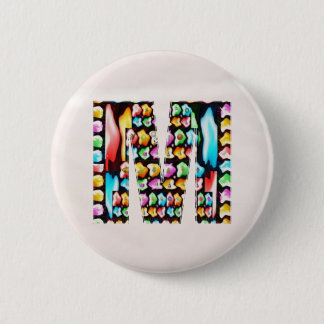 Lovely Name Initial M MM MMM n Let the World KNOW 6 Cm Round Badge