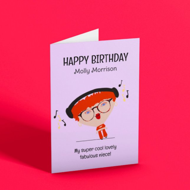 Lovely Niece Birthday Card (Creator Uploaded)