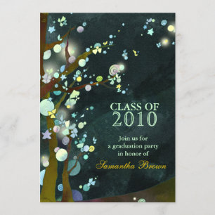 Lovely Night: Graduation Party Invitations