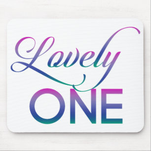 Lovely One Mouse Mat