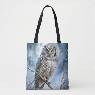 Lovely Owl Tote Bag